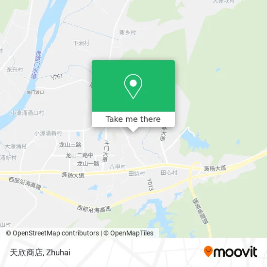 天欣商店 map