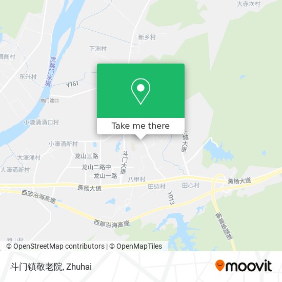 斗门镇敬老院 map