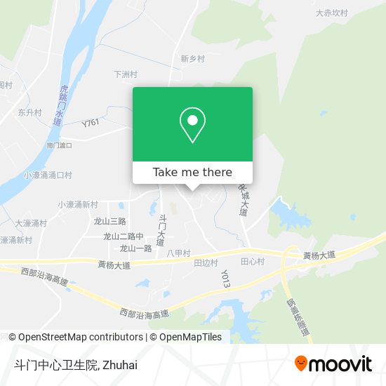 斗门中心卫生院 map