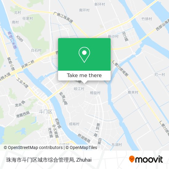 珠海市斗门区城市综合管理局 map