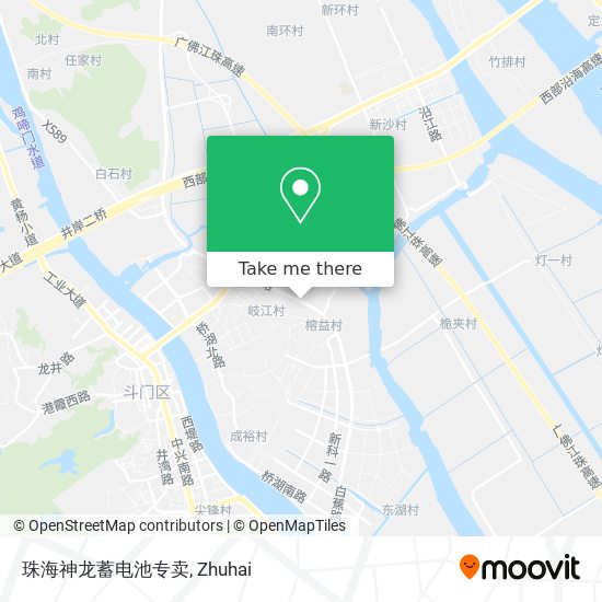 珠海神龙蓄电池专卖 map