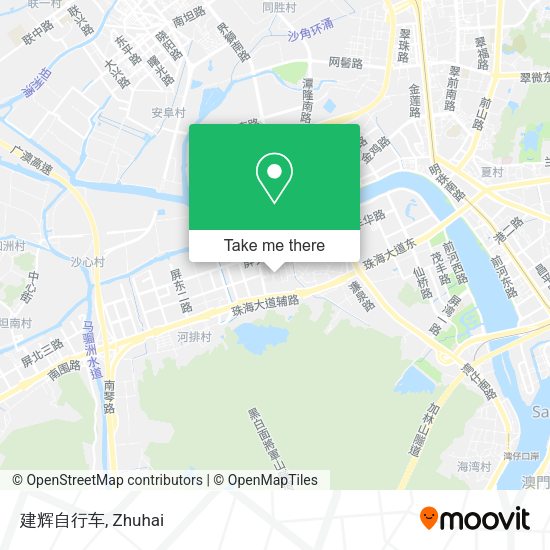 建辉自行车 map