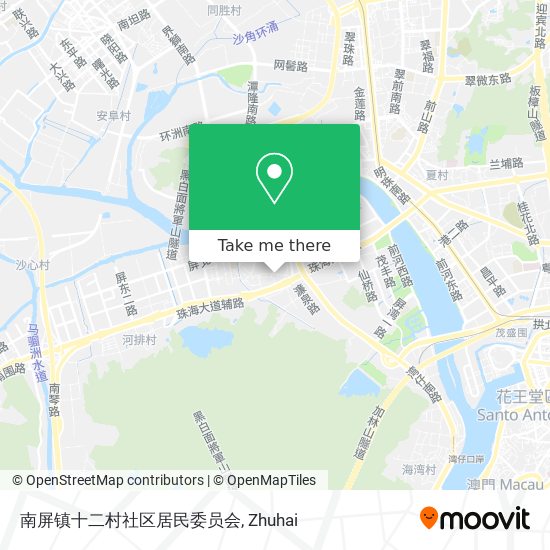 南屏镇十二村社区居民委员会 map