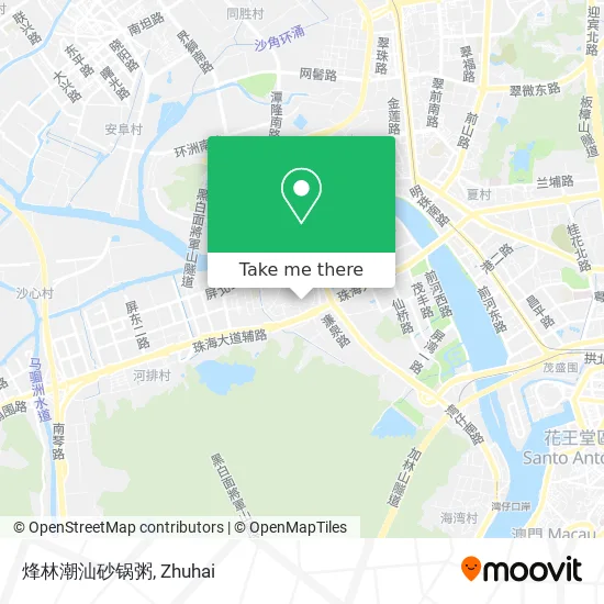 烽林潮汕砂锅粥 map