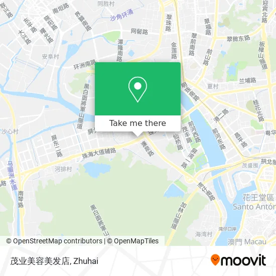 茂业美容美发店 map