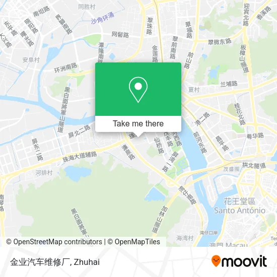 金业汽车维修厂 map