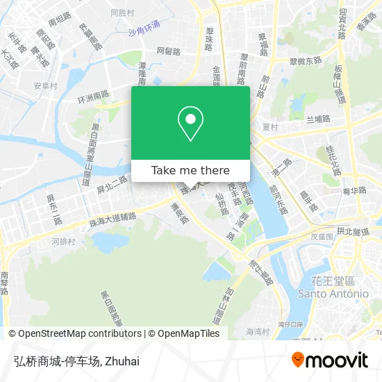 弘桥商城-停车场 map