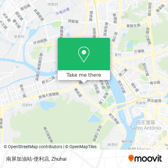 南屏加油站-便利店 map