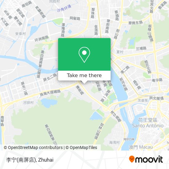 李宁(南屏店) map