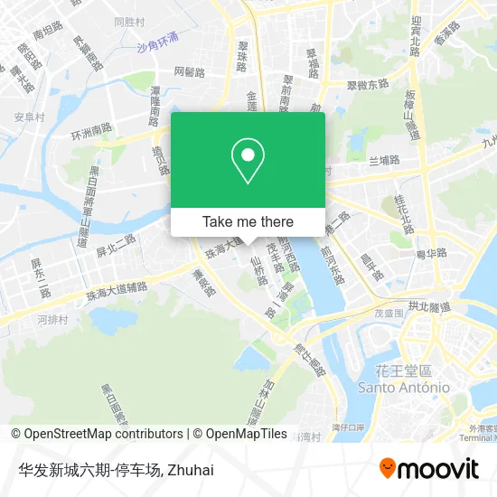 华发新城六期-停车场 map