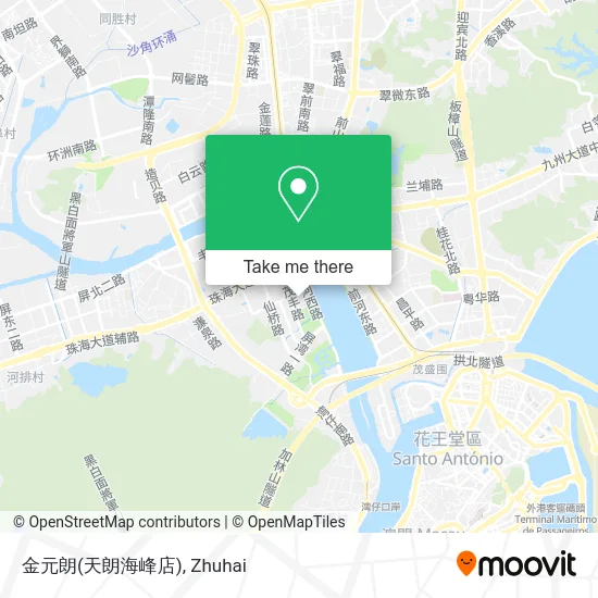 金元朗(天朗海峰店) map