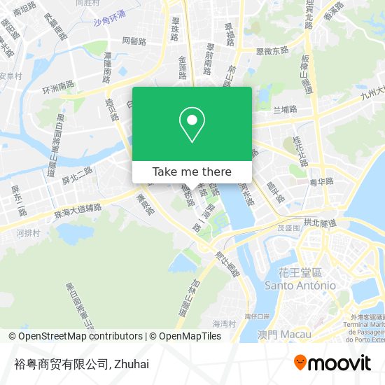 裕粤商贸有限公司 map