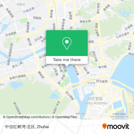 中信红树湾-北区 map