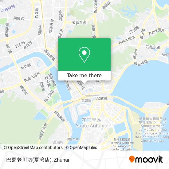 巴蜀老川坊(夏湾店) map