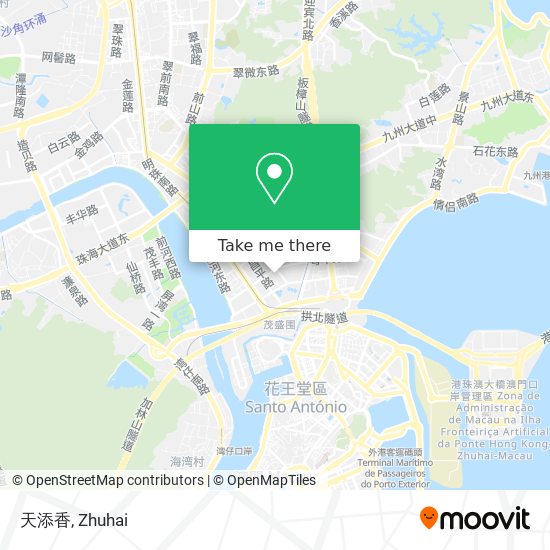 天添香 map