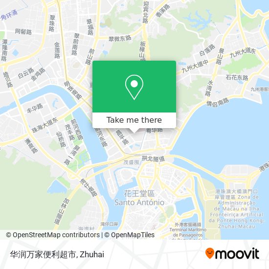 华润万家便利超市 map