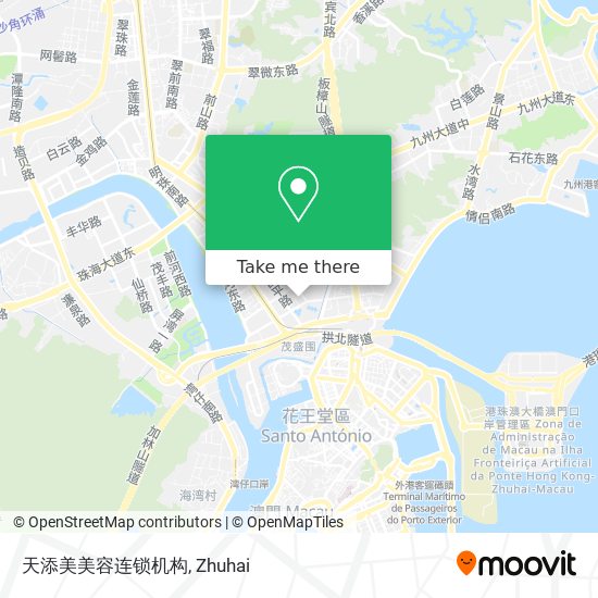 天添美美容连锁机构 map