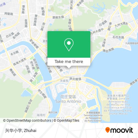 兴华小学 map