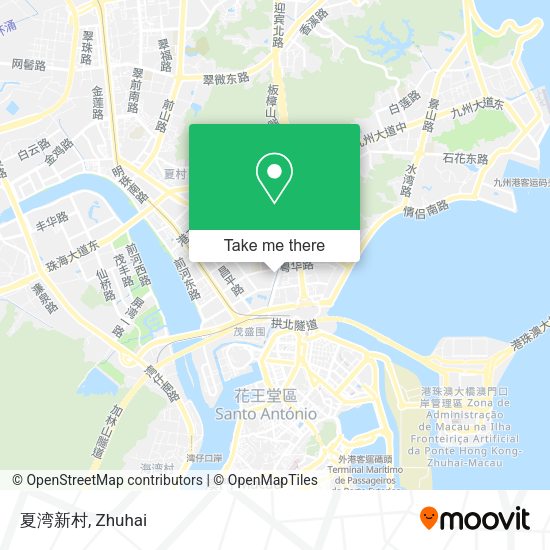 夏湾新村 map