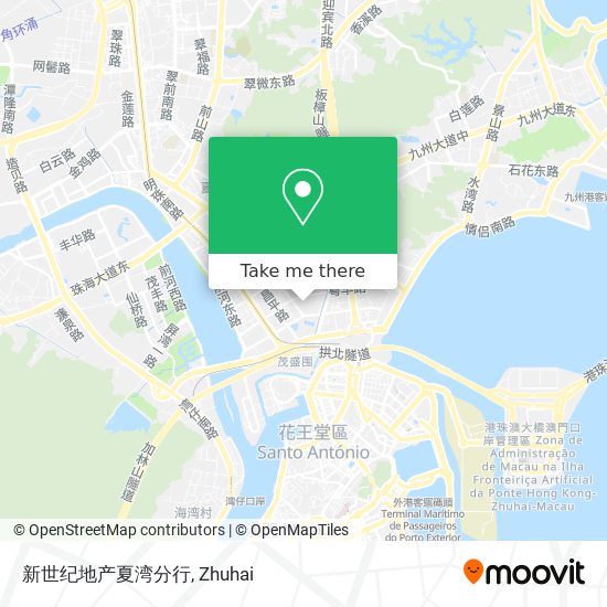 新世纪地产夏湾分行 map