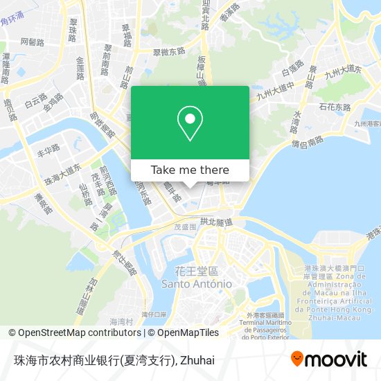 珠海市农村商业银行(夏湾支行) map