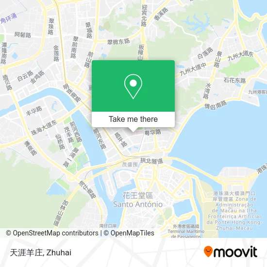 天涯羊庄 map