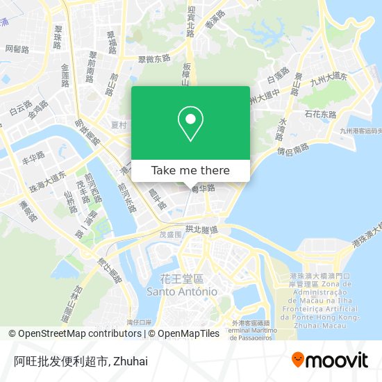 阿旺批发便利超市 map