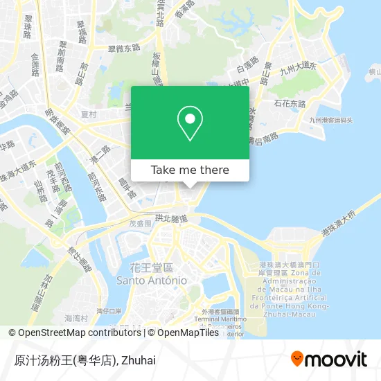 原汁汤粉王(粤华店) map