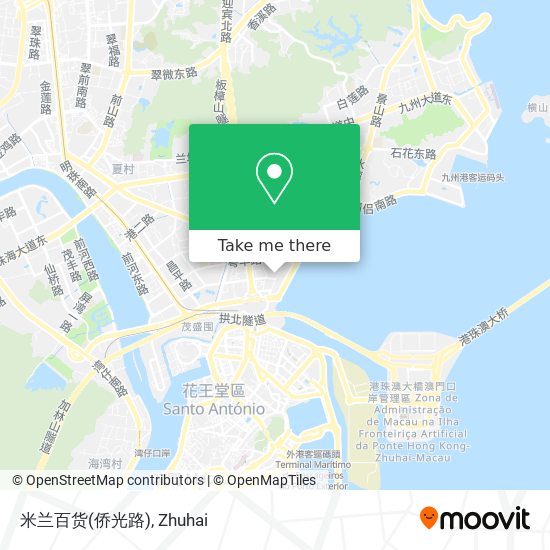 米兰百货(侨光路) map