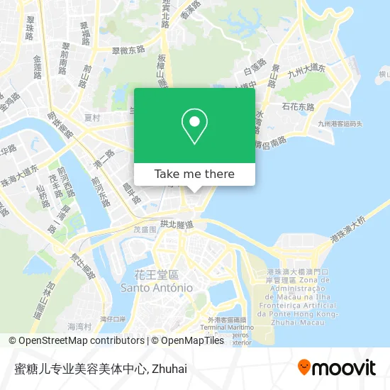 蜜糖儿专业美容美体中心 map