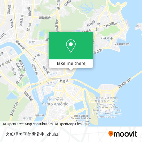 火狐狸美容美发养生 map