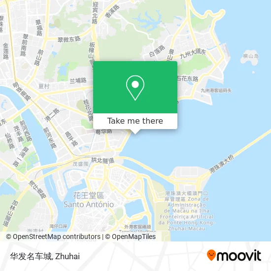 华发名车城 map
