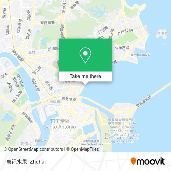 詹记水果 map