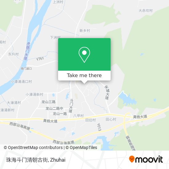 珠海斗门清朝古街 map