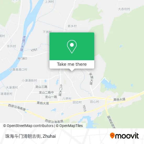 珠海斗门清朝古街 map
