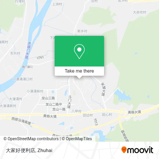 大家好便利店 map