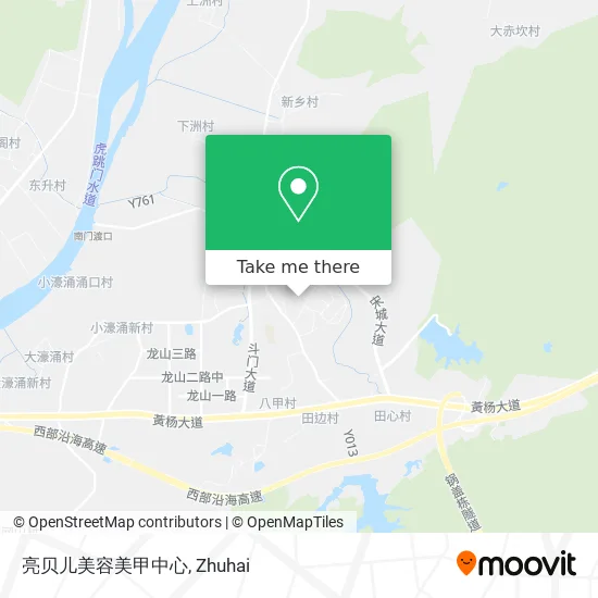 亮贝儿美容美甲中心 map