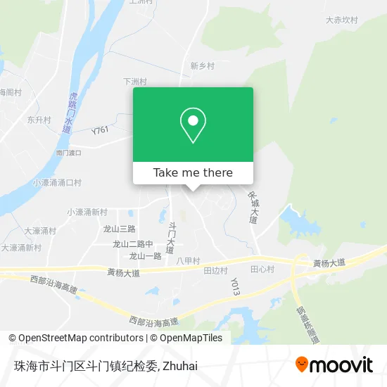 珠海市斗门区斗门镇纪检委 map