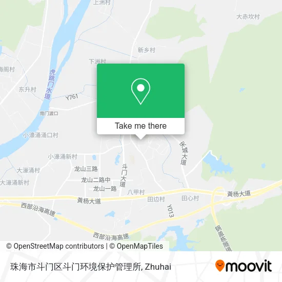 珠海市斗门区斗门环境保护管理所 map