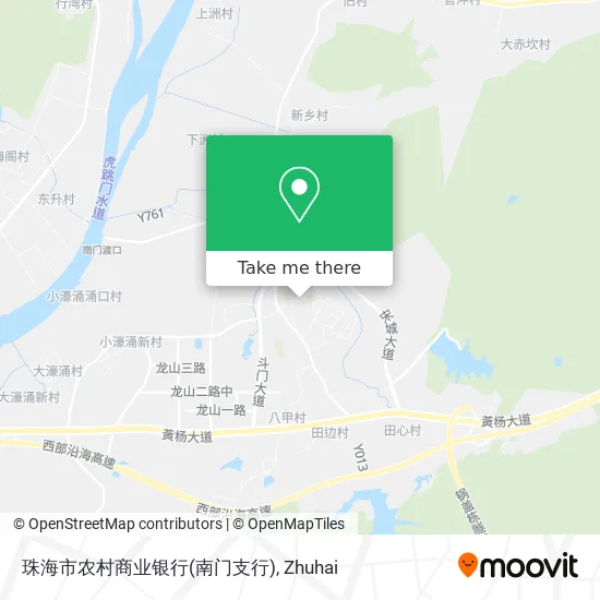 珠海市农村商业银行(南门支行) map