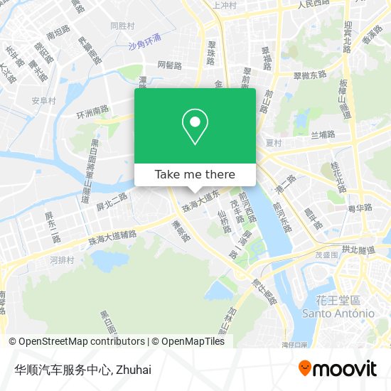 华顺汽车服务中心 map