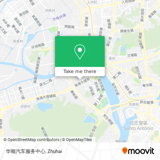 华顺汽车服务中心 map