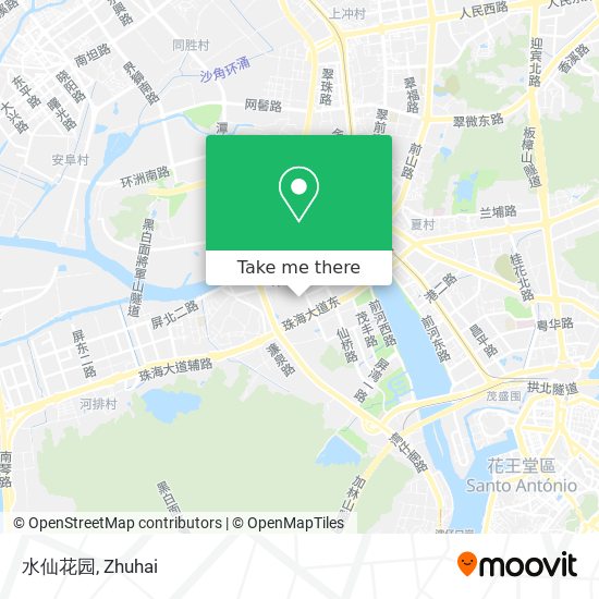 水仙花园 map