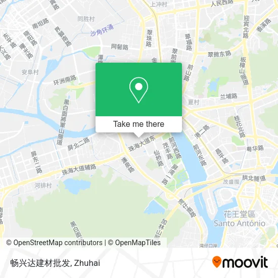 畅兴达建材批发 map