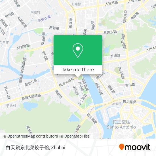 白天鹅东北菜饺子馆 map