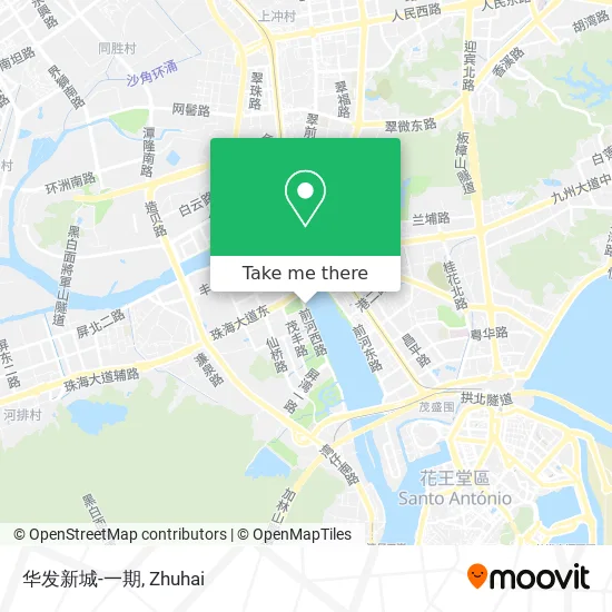 华发新城-一期 map