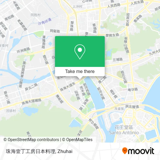 珠海壹丁工房日本料理 map