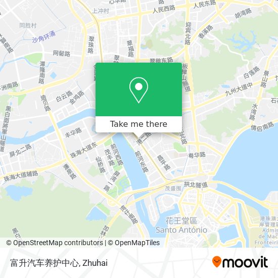富升汽车养护中心 map