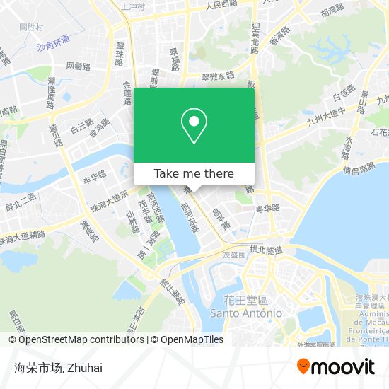 海荣市场 map