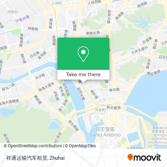 祥通运输汽车租赁 map